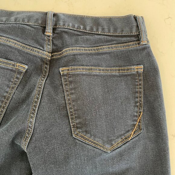 Banana Republic Slim Fit Stretch Denim Dark Wash Mid Rise Jeans Blue Sz 28x32 - Picture 8 of 13
